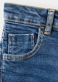 Skinny fit cotton jeans — Dark Blue 5