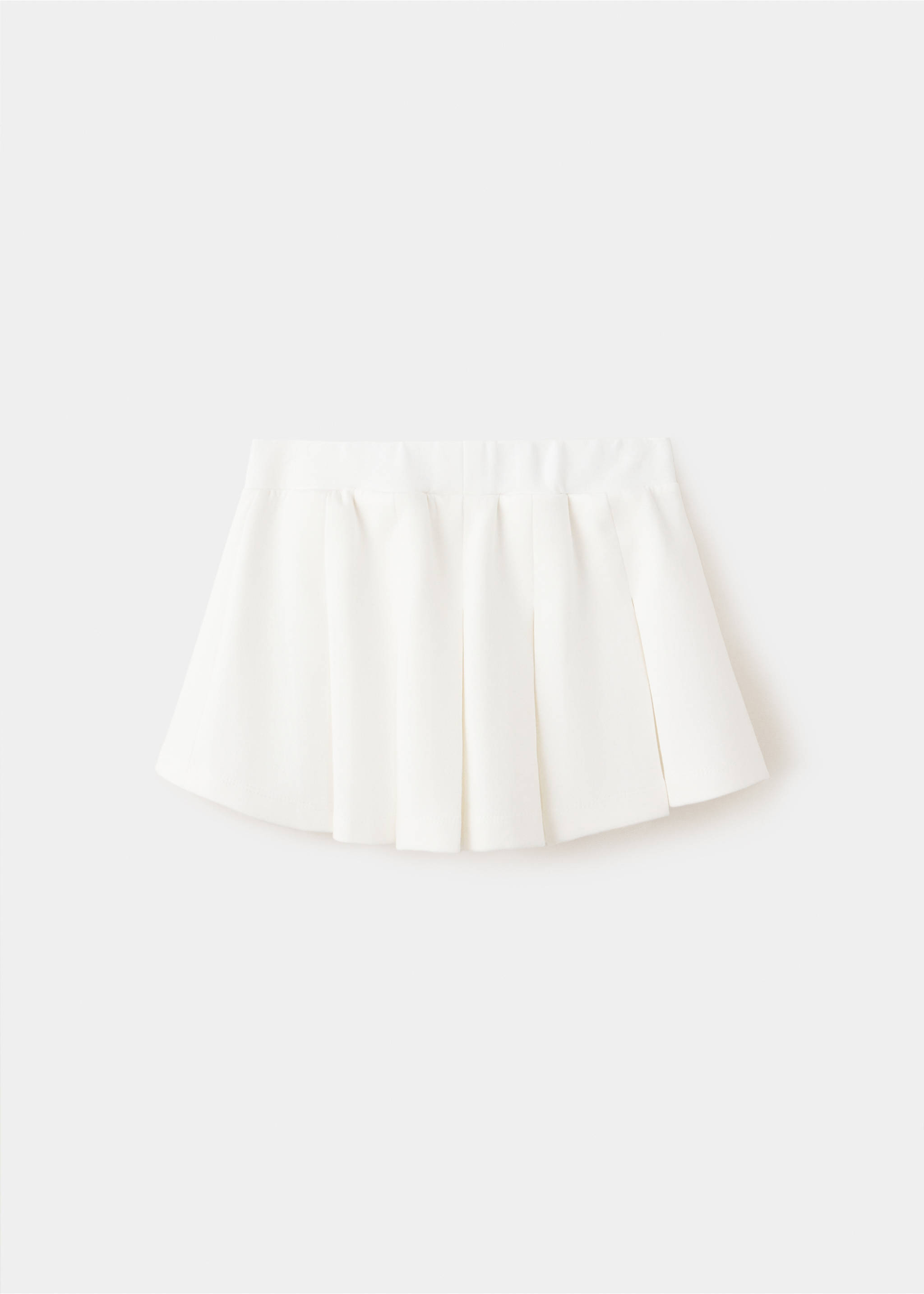 Pleated skirt trousers - Reverse of the article, Off White. Ref: 37093314-00.