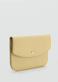 Wallet with button flap — Vanilla 2