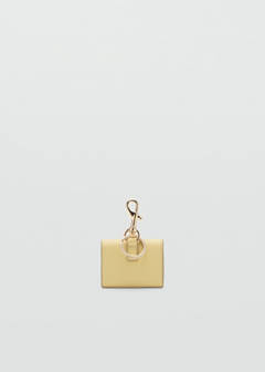 Earphone pouch with flap — Vanilla 2