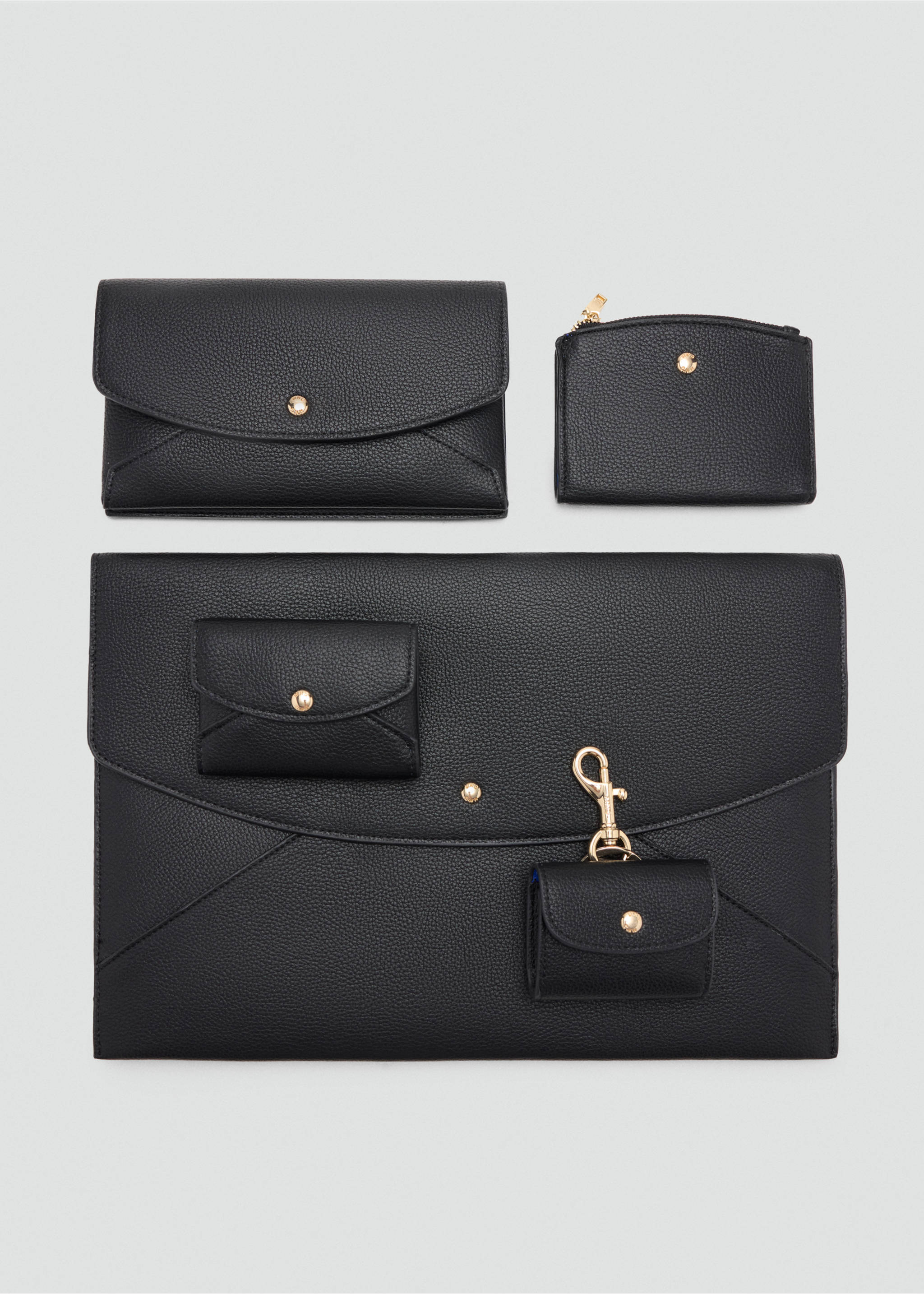 Key ring i-- enric - Details of the article 2, Black. Ref: 37093317-00.
