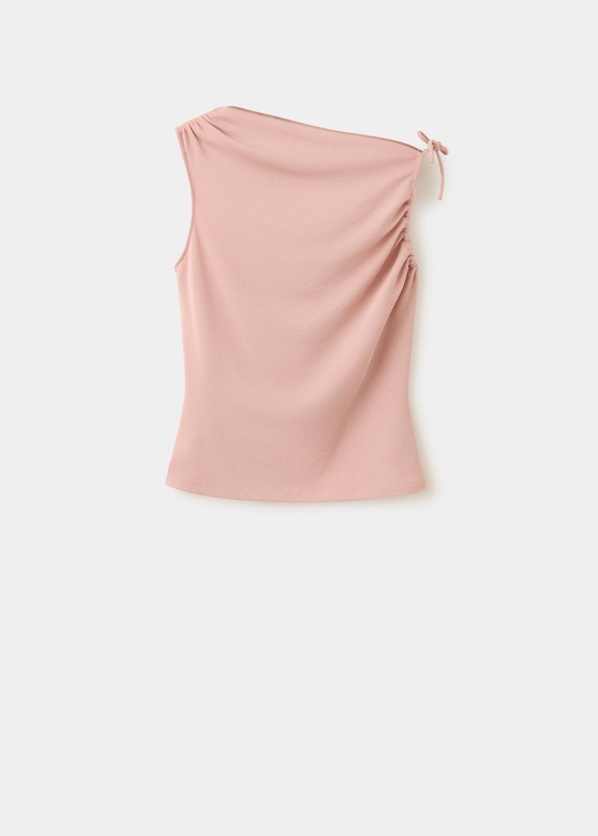 Asymmetric ruched top - Article without model
