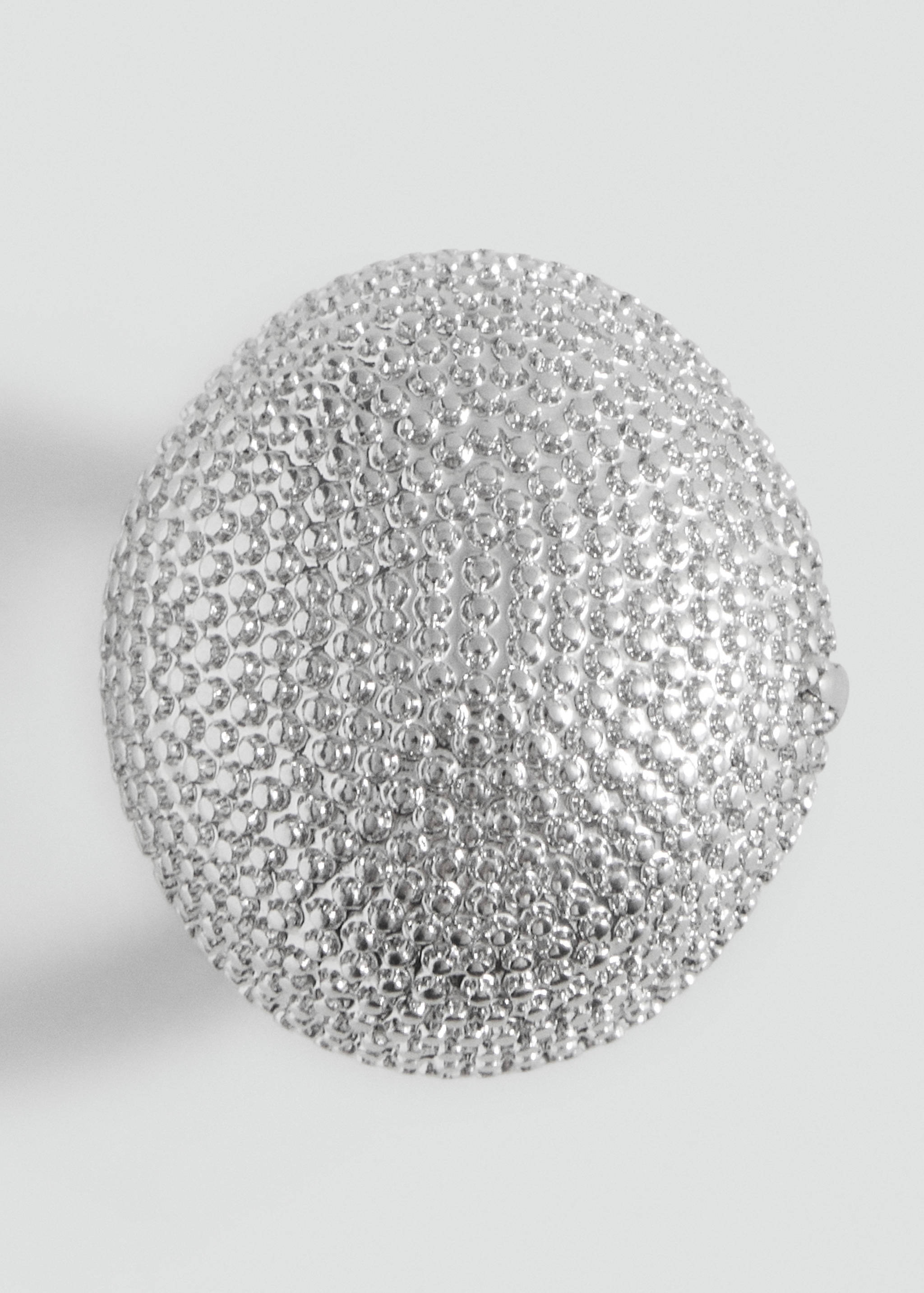 Embossed metal ring - Details of the article 1