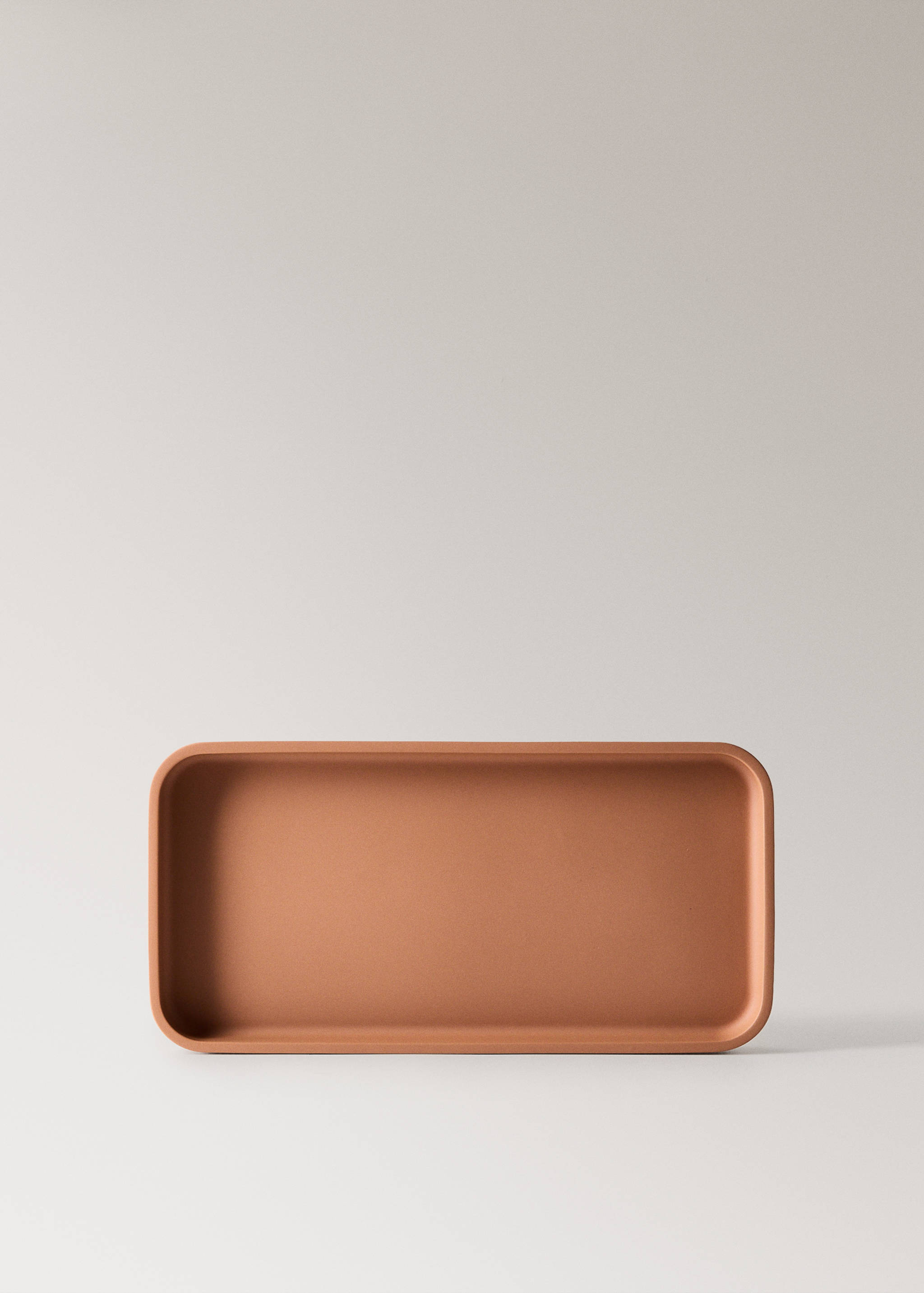 Striped resin bath tray - Article without model