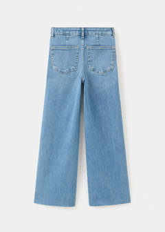 Straight seamless jeans — Medium Blue 4