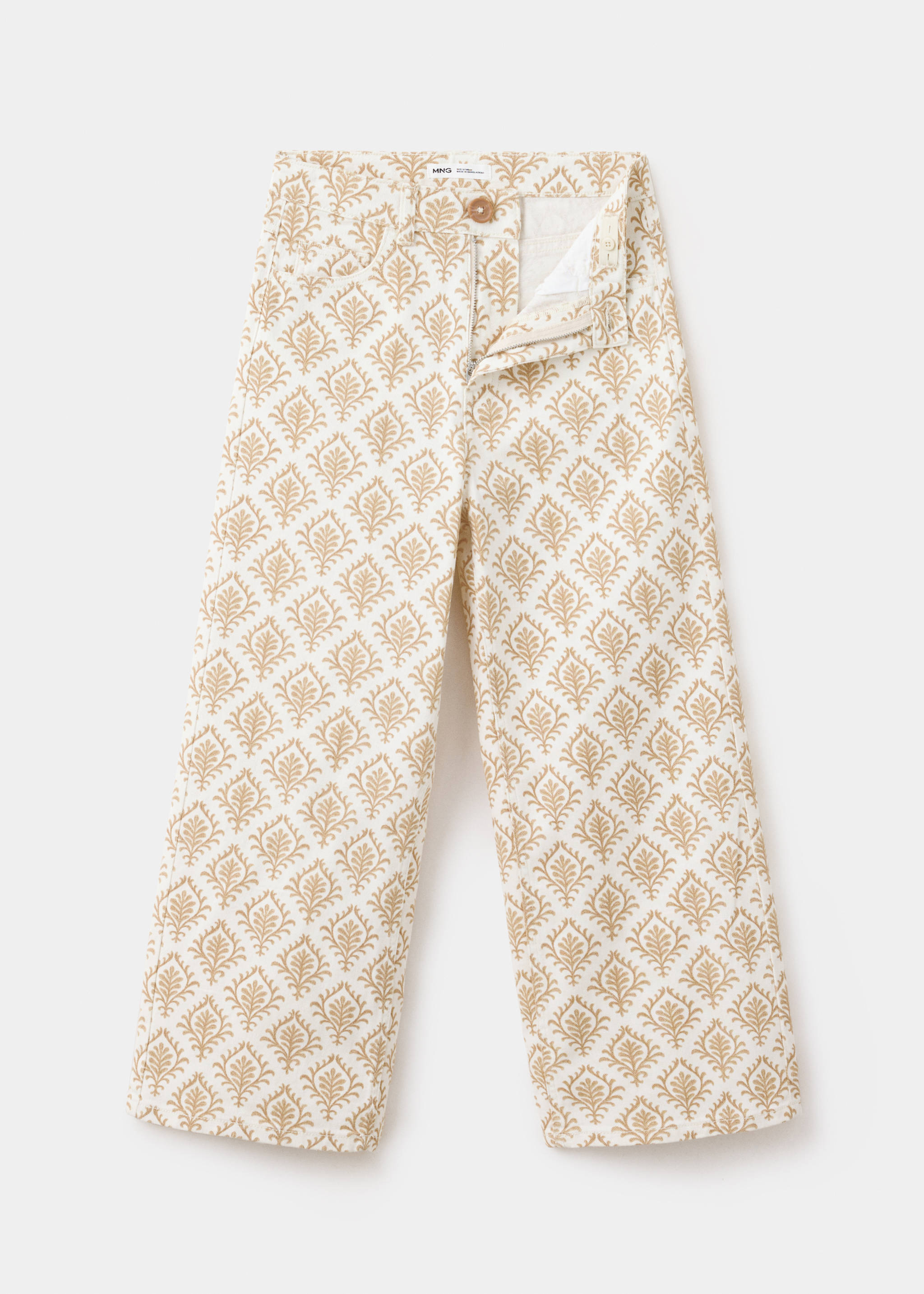 Pantalon wideleg imprimé fleuri - Détail de l'article 8
