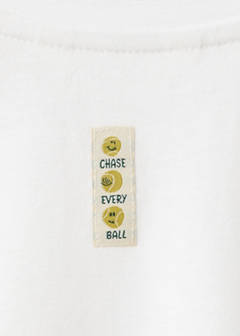 Printed cotton-blend t-shirt — White 5