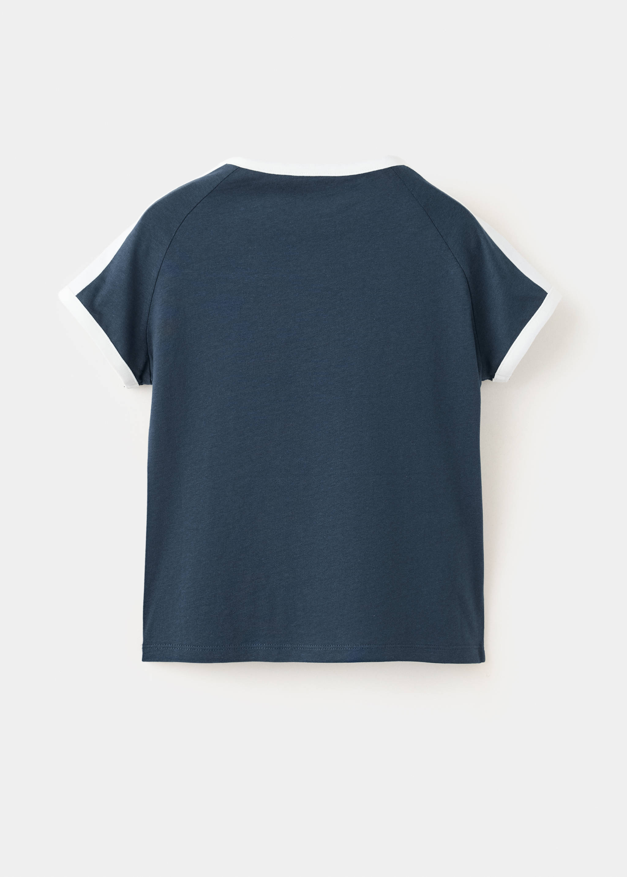 Printed cotton-blend t-shirt - Reverse of the article