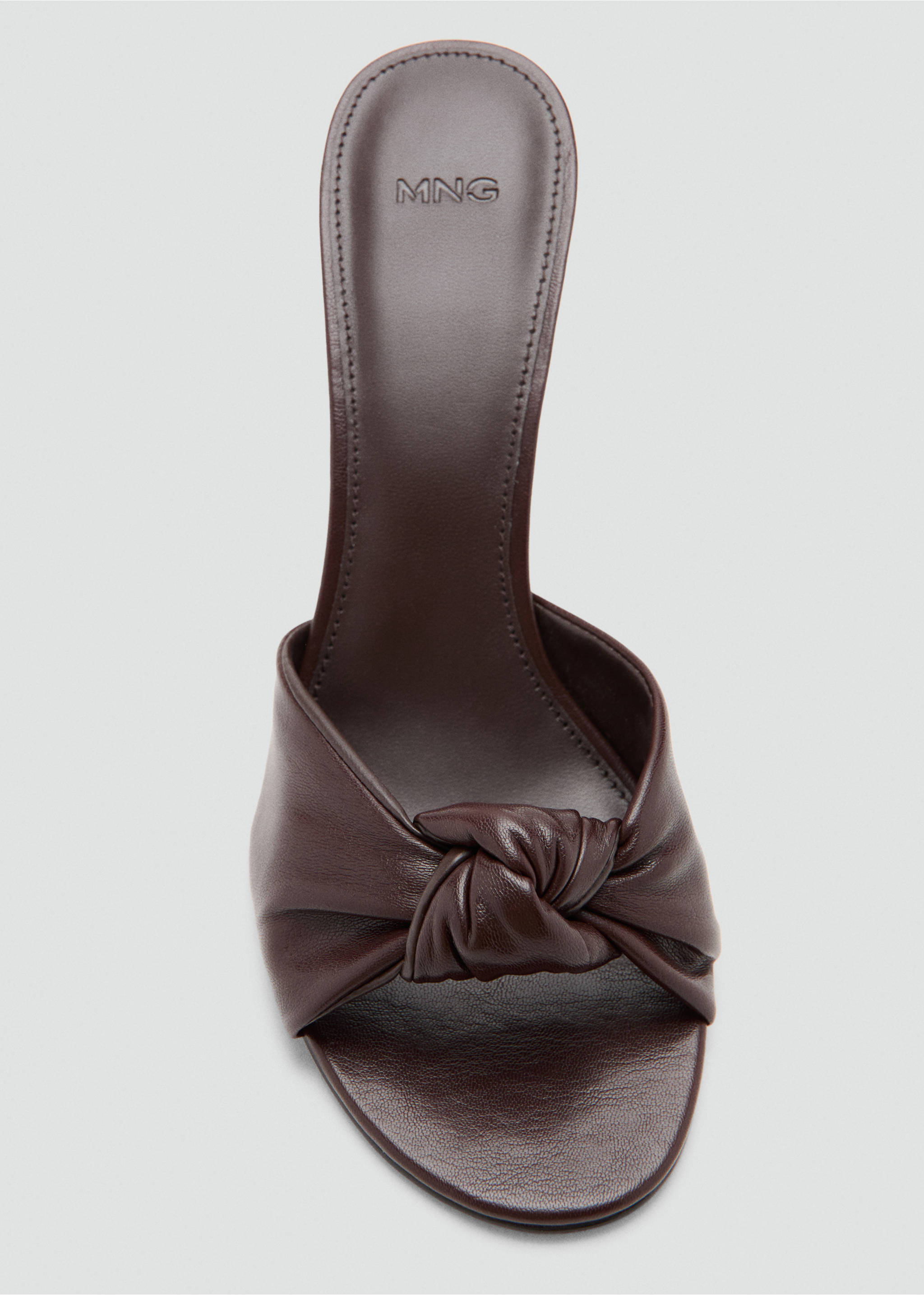 Sandales nudo - Détail de l'article 2, Chocolat. Ref: 37093874-00.