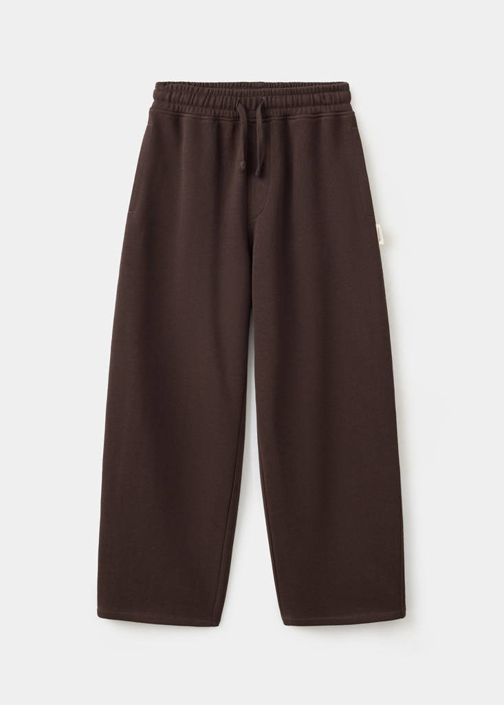 Spodnie jogger o kroju barrel fit czekoladowy - Dzieci - 9 - MANGO KIDS