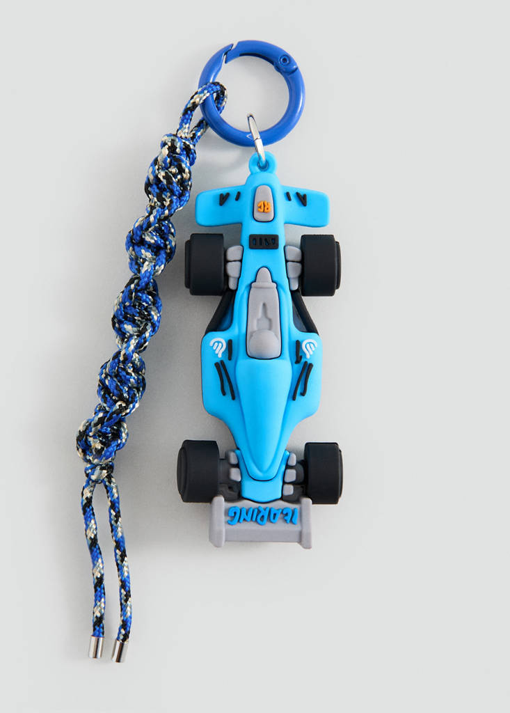 Breloki z różnymi zawieszkami niebieski - Dzieci - Rozmiar uniwersalny - MANGO KIDS