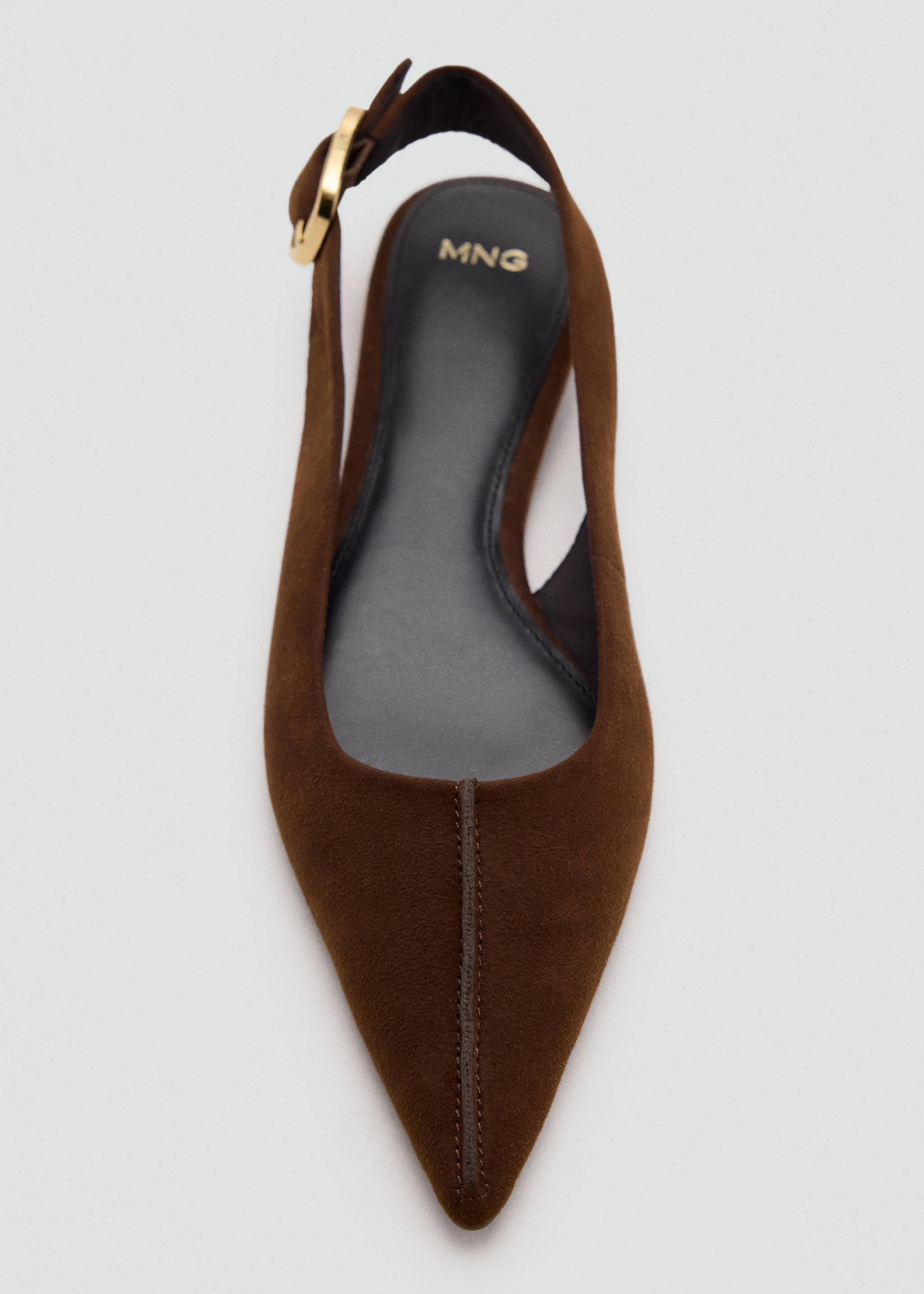 Pointed toe flat shoes - Details of the article 2