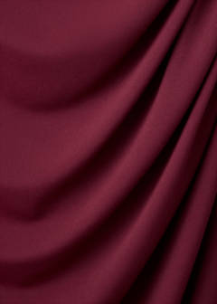 Turtleneck dress with asymmetrical sleeves — Maroon 6