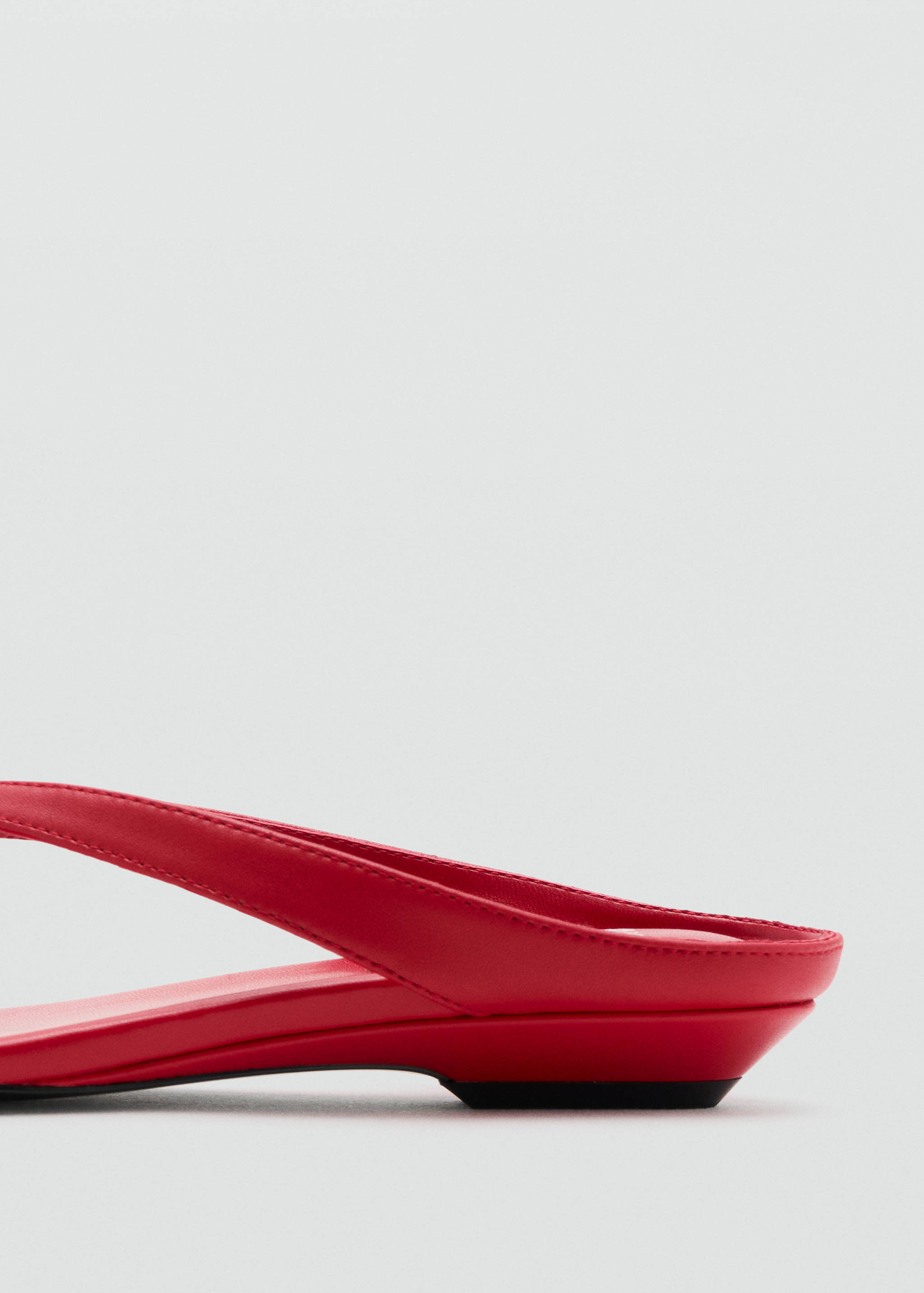 Sandales compensées cuir - Détail de l'article 1