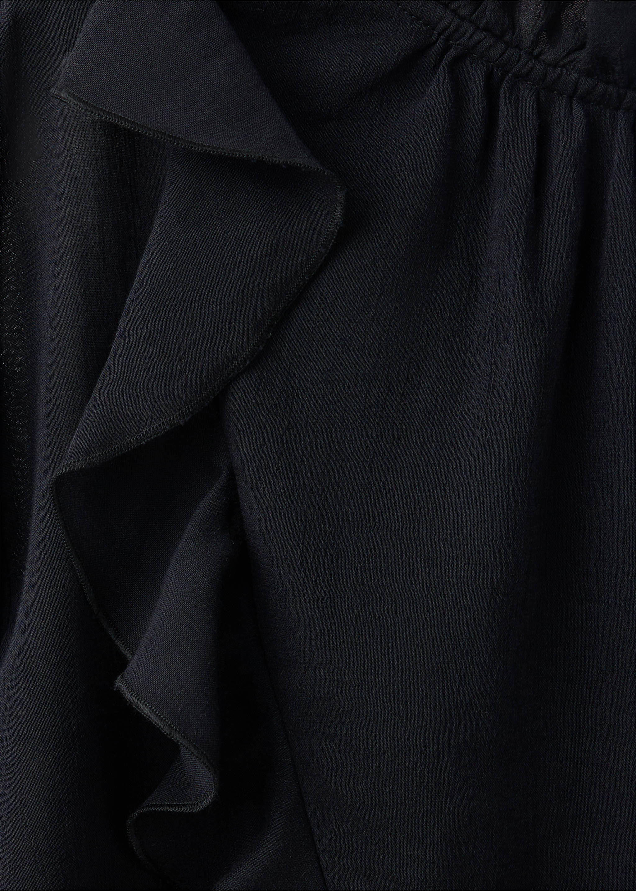Robe fluide volants - Détail de l'article 8, Noir. Ref: 37093891-00.