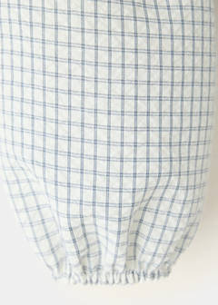 Long-sleeve checked babygrow — Off White 5