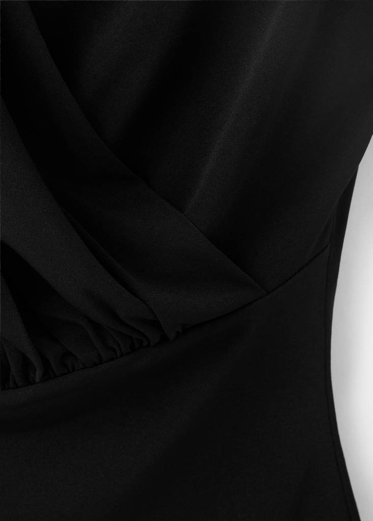 Chiffon draped top - thumbnail 7