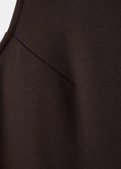 Long jumpsuit with belt and buckle — Brown 7