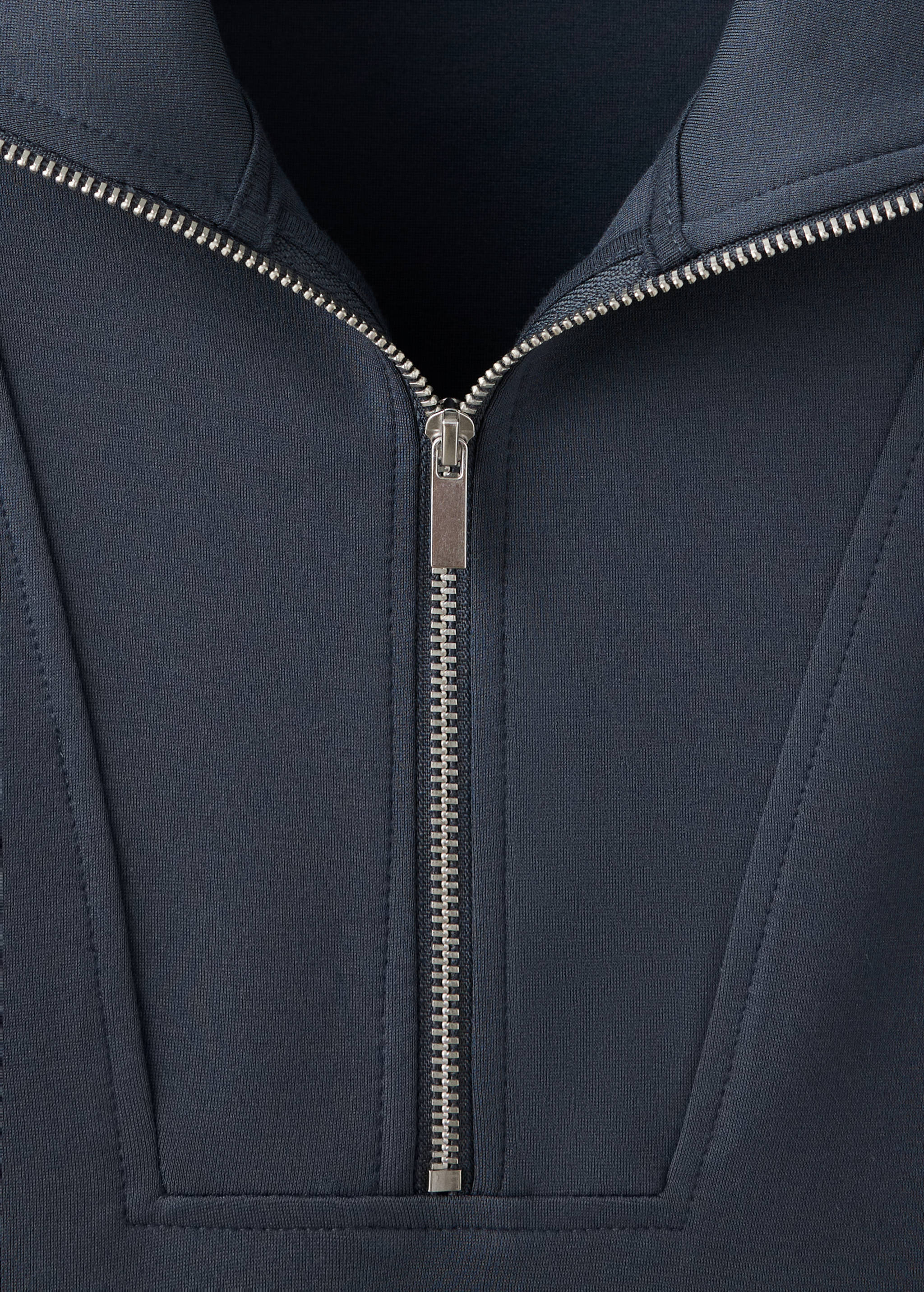 Sudadera cuello alto cremallera - Detalle del artículo 8