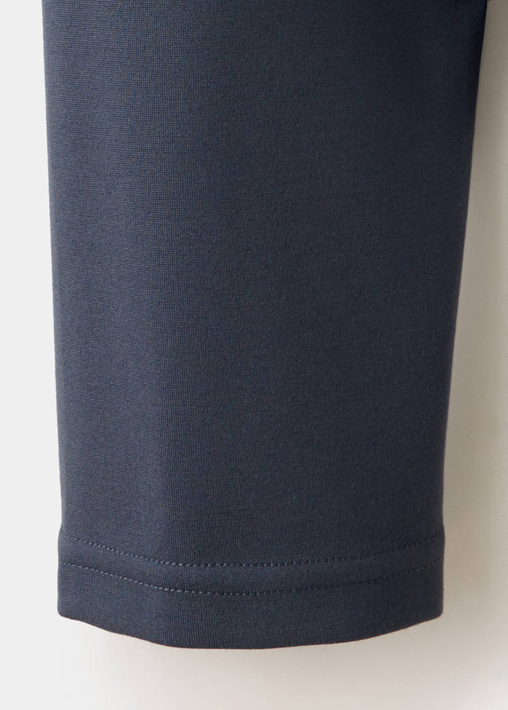 Turtleneck sweatshirt with zip — Blue