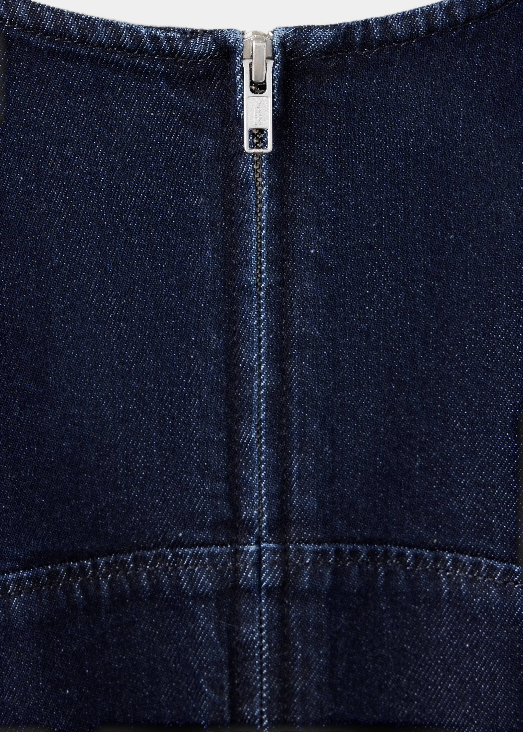 Short denim dress - Details of the article 8