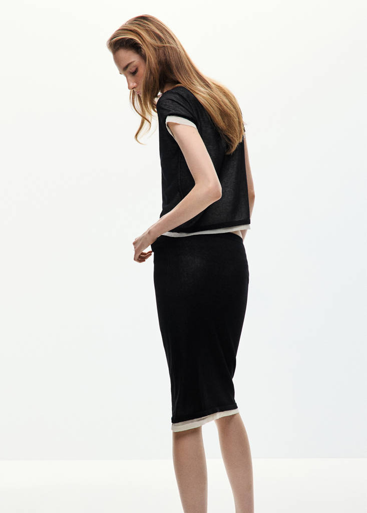 Combined midi-skirt - thumbnail 3