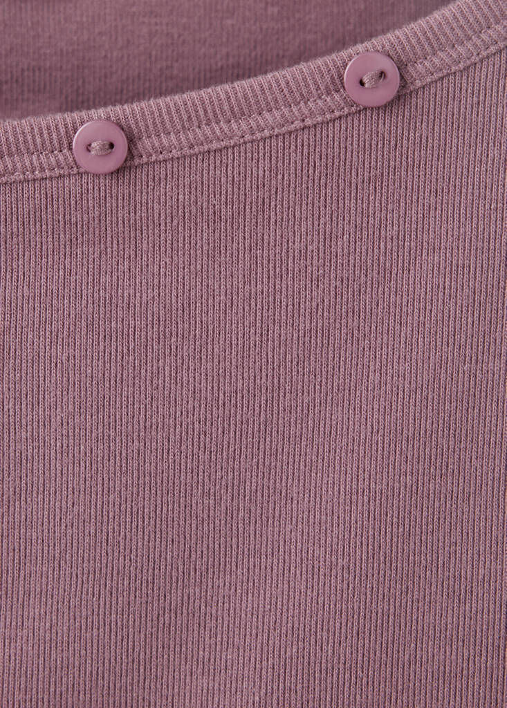 Ruched maternity T-shirt — Light/Pastel Purple