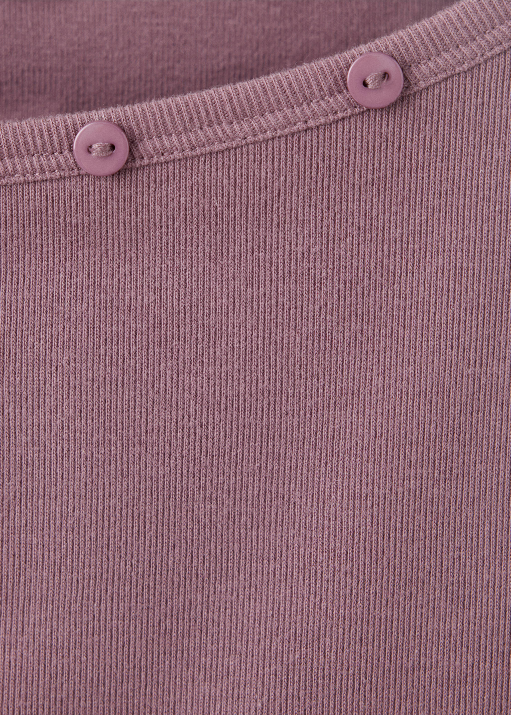 Ruched maternity T-shirt - Details of the article 8, Light/Pastel Purple. Ref: 37094082-00.