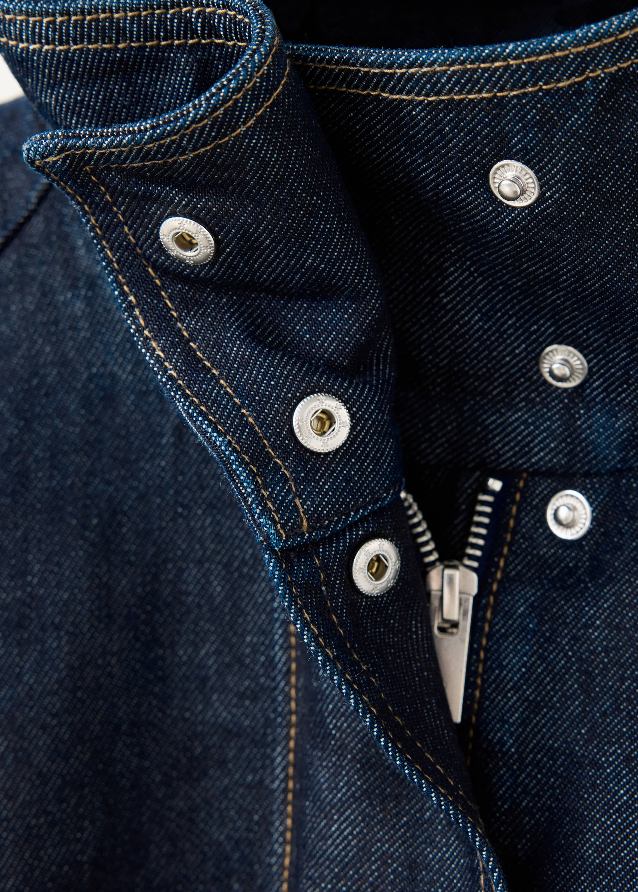 Chaqueta vaquera cuello embudo - Detalle del artículo 0
