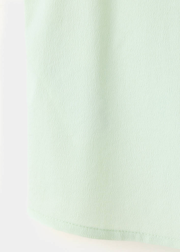Strappy top with lace detail — Mint Green