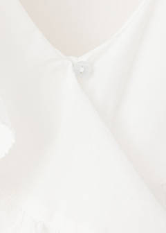 Ruffled cotton blouse — Off White 6