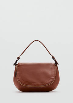 Crossbody bag with flap — Leather 5