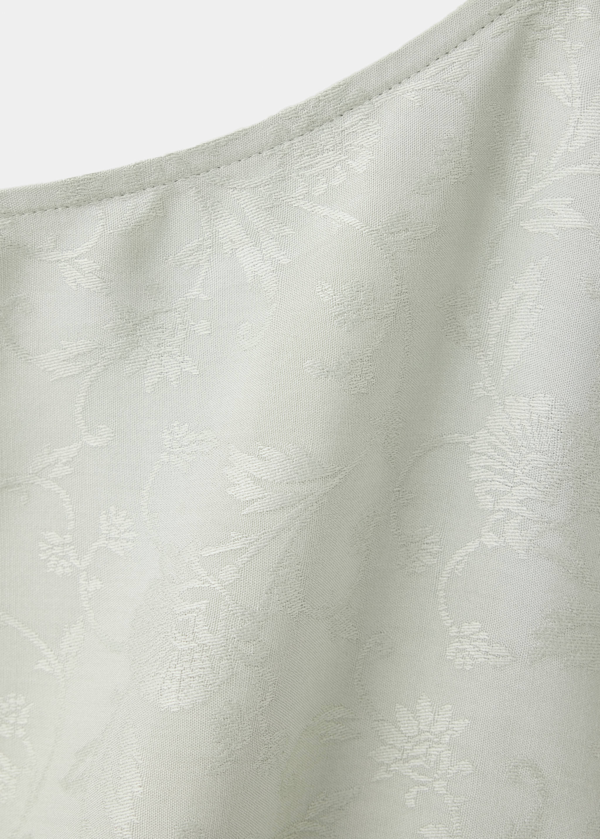 Jacquard blouse with pleated detail - Details of the article 0
