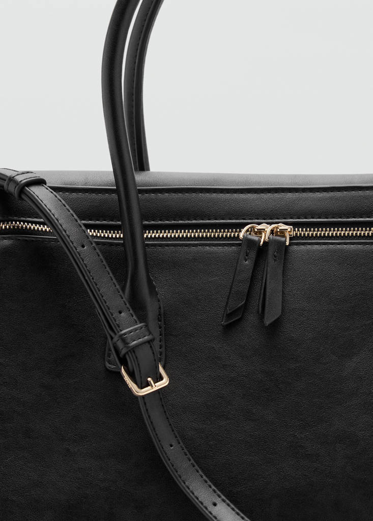 Bowling bag with zips - thumbnail 3