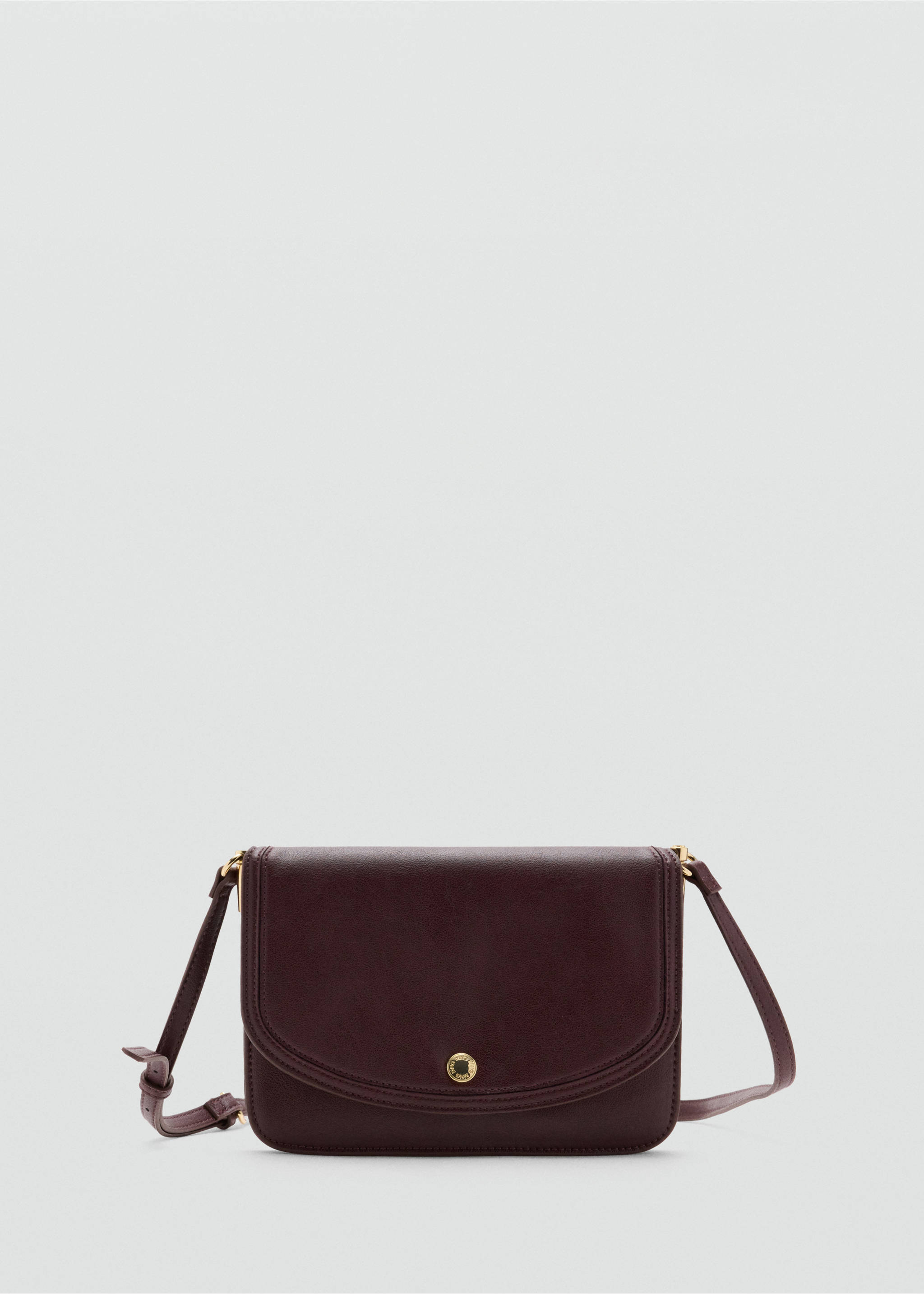 Square crossbody bag - Article without model, Burgundy. Ref: 37094100-00.