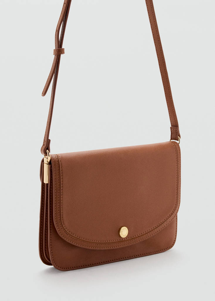 Square crossbody bag — Leather