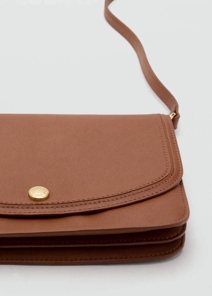Square crossbody bag — Leather