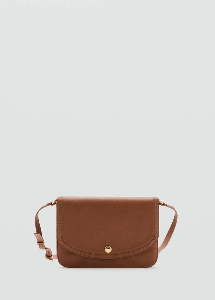 Square crossbody bag — Leather