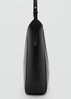 Bucket bag with clasp — Black 3