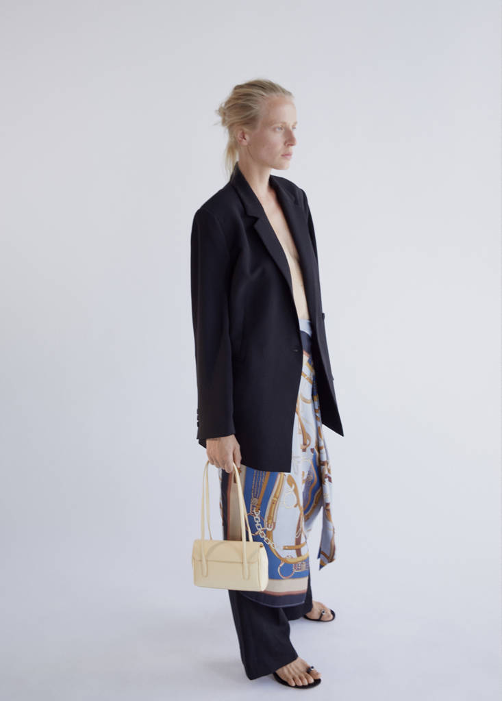 Shoulder bag with strap — Pastel Yellow