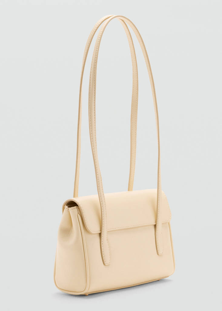 Shoulder bag with strap — Pastel Yellow