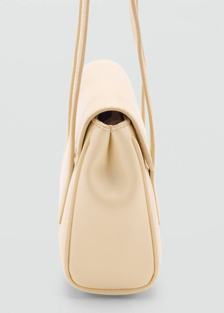 Shoulder bag with strap — Pastel Yellow