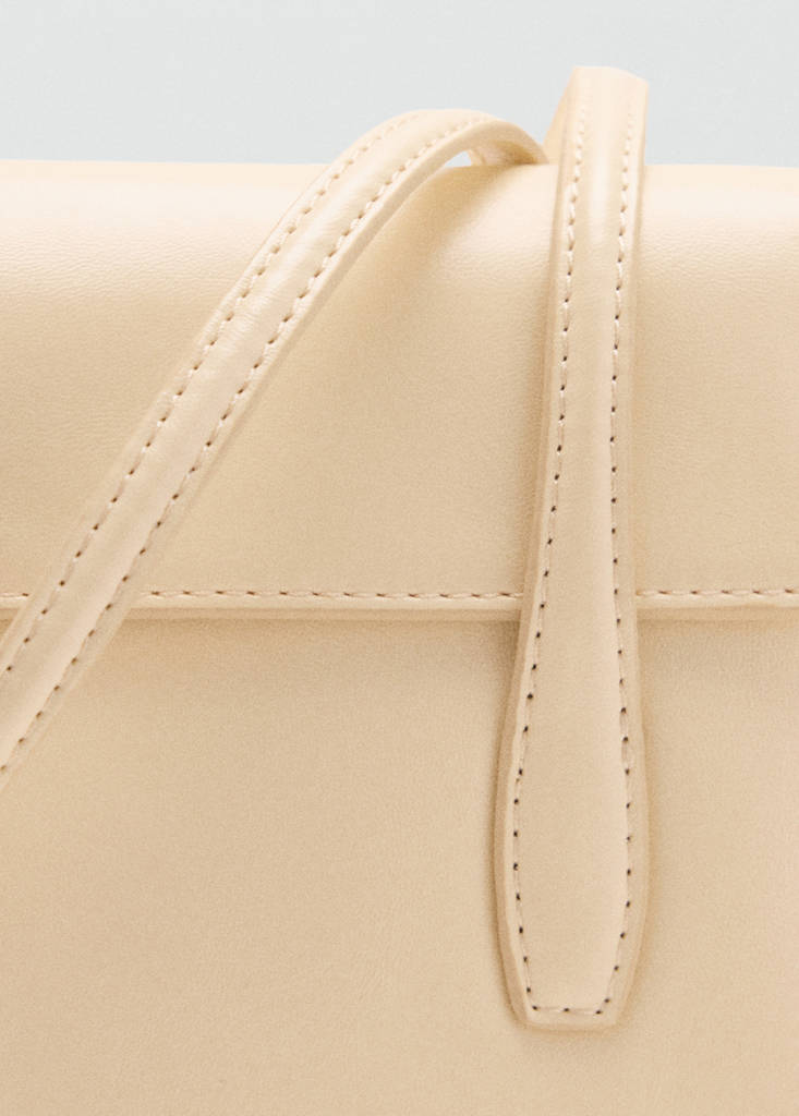 Shoulder bag with strap — Pastel Yellow