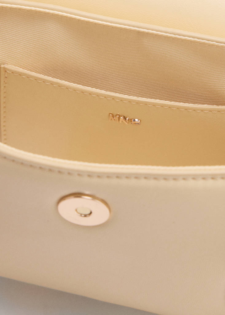 Shoulder bag with strap — Pastel Yellow