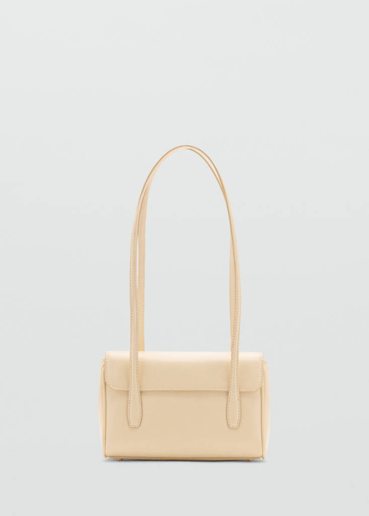 Shoulder bag with strap — Pastel Yellow