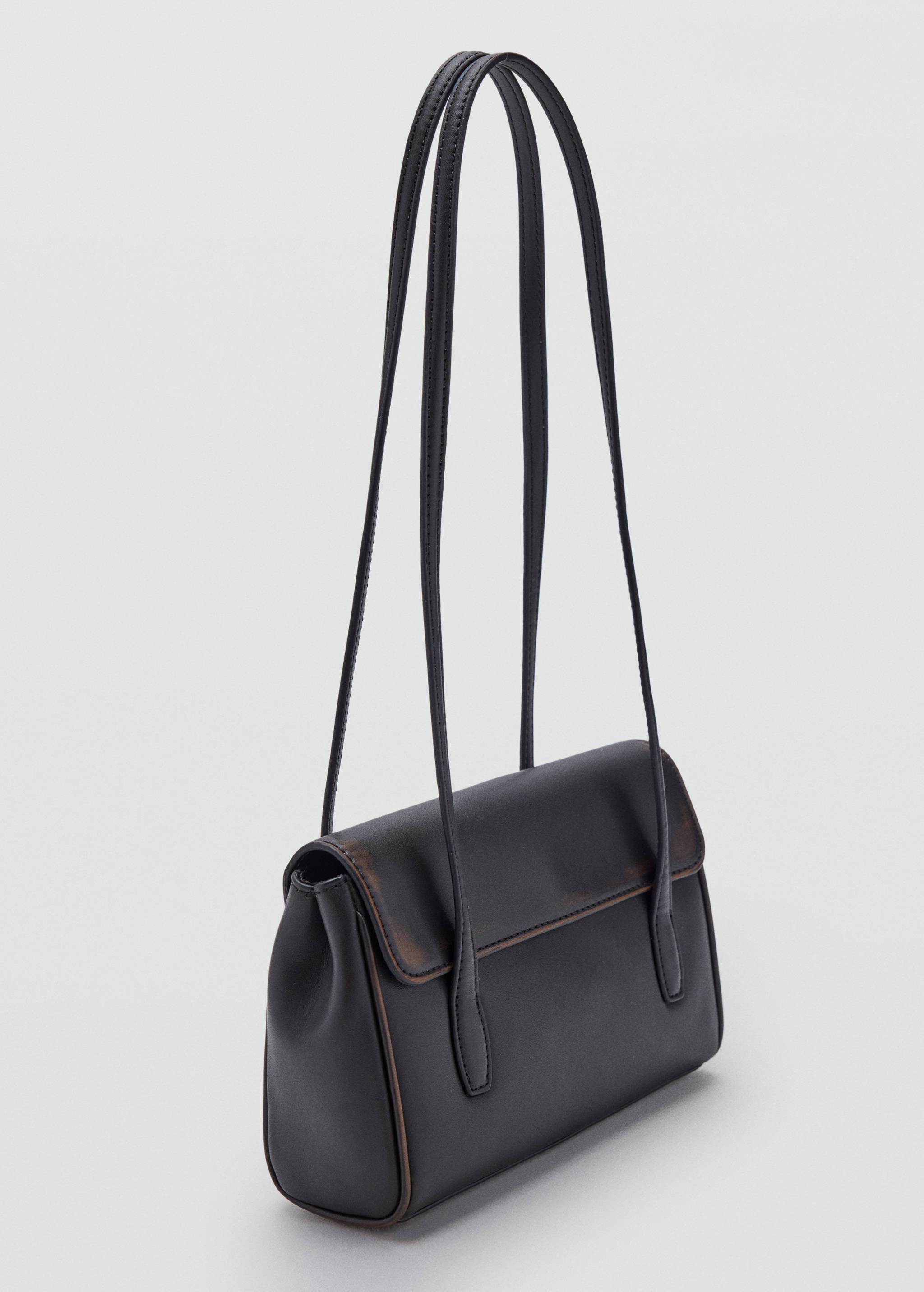 Shoulder bag with strap - Medium plane