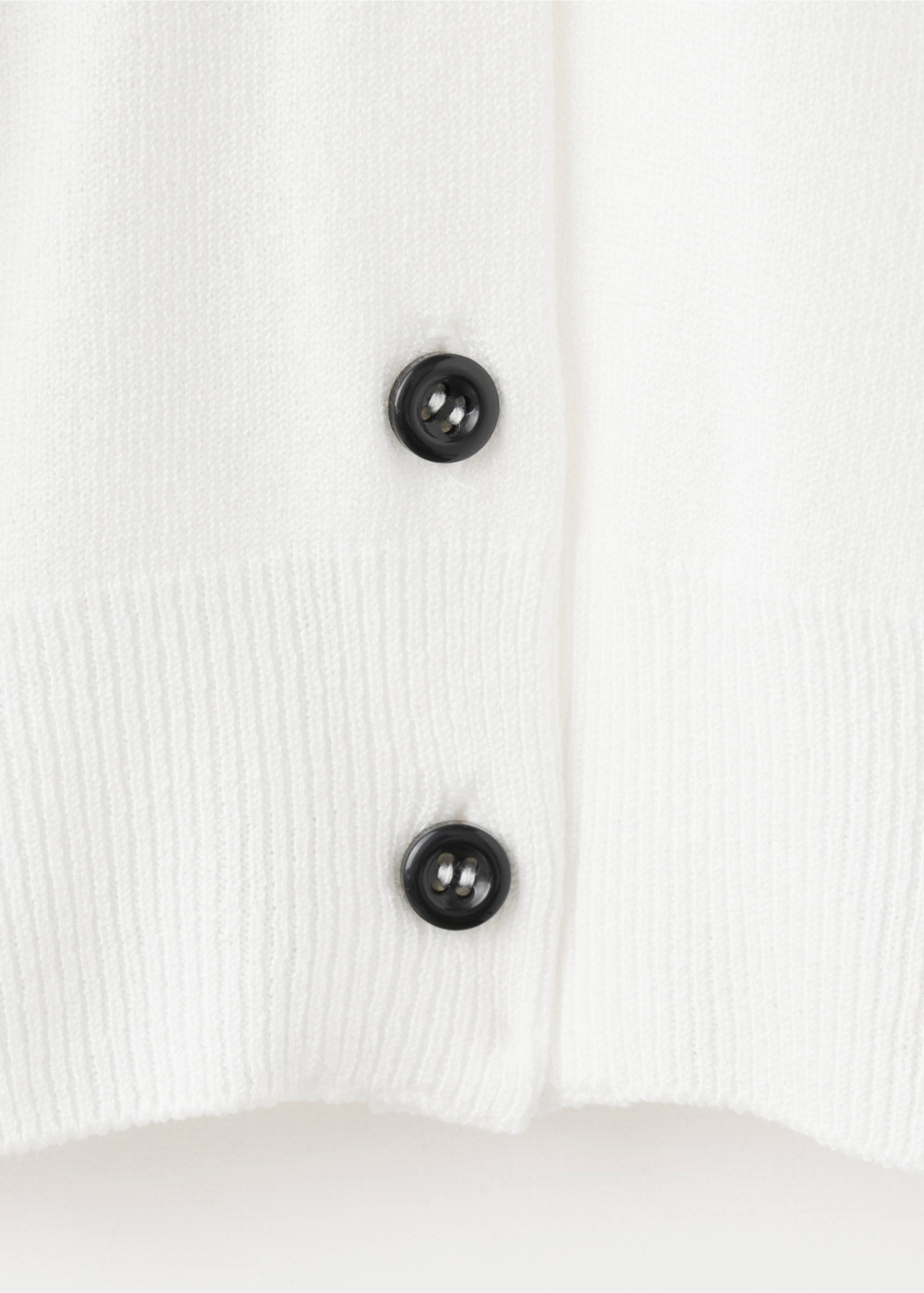 Cardigan maille boutons - Détail de l'article 0, Blanc. Ref: 37094106-00.