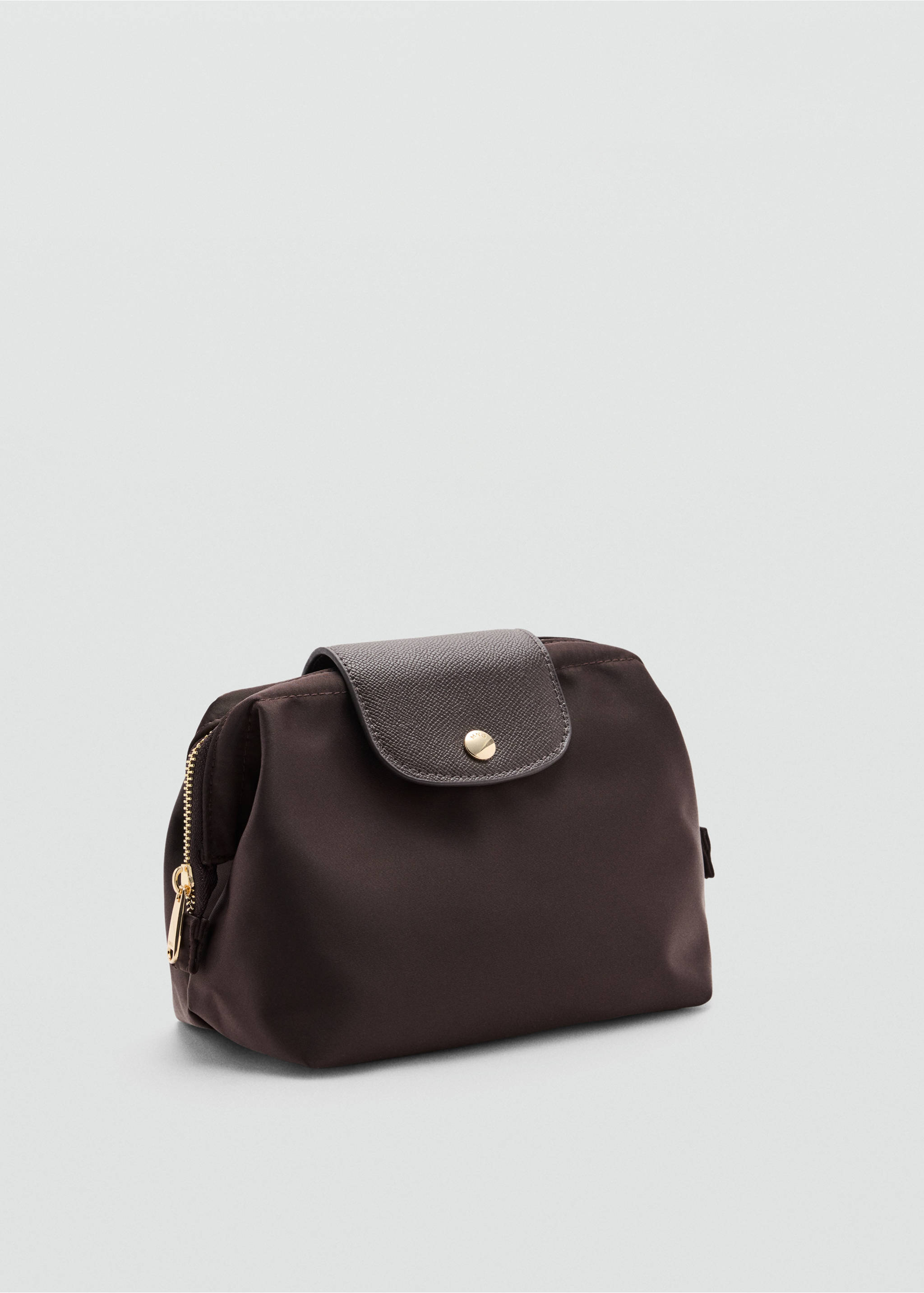 Medium nylon wash bag - Medium plane, Chocolate. Ref: 37094108-00.