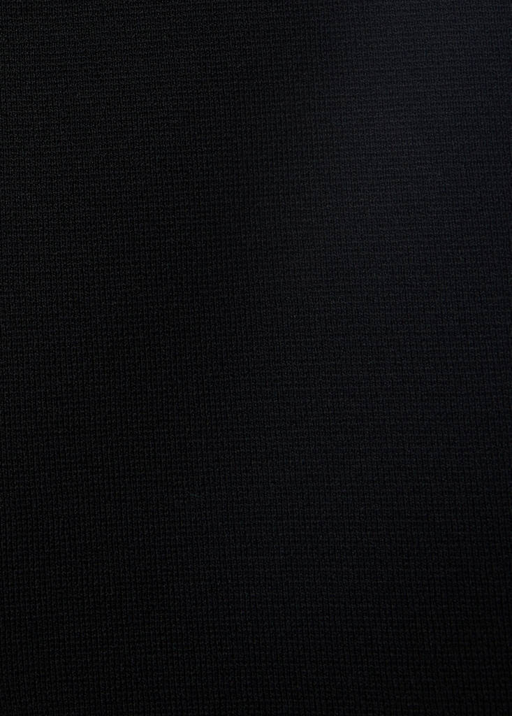 Fine knit shorts — Black