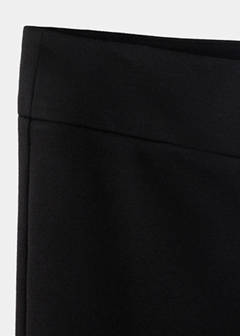 Capri trousers with openings — Black 6